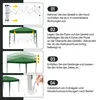 Izrielar Pavillon 3x3m Faltpavillon Tasche Wasserdicht Produktbild-Vorschau 3