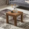 Wohnling Sheesham Couchtisch Massiv 45 x 45 cm Massivholz; Produktbild-Vorschau 9