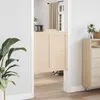 vidaXL Portes battantes Nature 90 x 40 cm Bois de pin Voir les images du produit 3