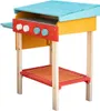 Home Deluxe Barbecue da gioco in legno TASTY - blu/rosso I Anteprima dell’immagine prodotto 4