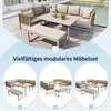 Merax Gartenmöbel Set für 6–8 Personen mit PE Rattan, Produktbild-Vorschau 8