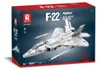 Reobrix 33020 F-22 Raptor aereo da combattimento 1.837 Anteprima dell’immagine prodotto 6