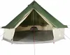 vidaXL Tipi-Familienzelt 10 Personen Grün Wasserdicht Produktbild-Vorschau 4