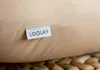 100% Beige Baumwolle Stillkissen BEIGE 170 cm M/L Kissen Produktbild-Vorschau 2