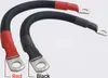 Two battery cables, one red and one black, are shown against a light background. Produktbild-Vorschau