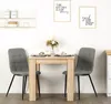 Homestyle4u Essgruppe mit 2 Stühlen Natur Esstisch 80x80 cm Produktbild-Vorschau 1