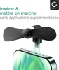 CELLONIC Mini ventilateur USB-C couleur noir pour téléphone Voir les images du produit 3