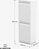 Klarstein Dual Compartment Mülleimer 2 Fächer - 36 L Produktbild-Vorschau 7