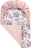 Roses & Smokey Pink Soft Velvet Fußsack für Autositz und Produktbild-Vorschau 3