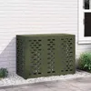 vidaXL Coperchio per aria condizionata verde oliva 110 x 50 Anteprima dell’immagine prodotto 2