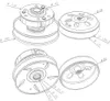 101_Octane Wandler Kit mit Kupplungsglocke kompatibel mit Produktbild-Vorschau 2