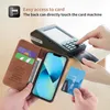 Étui en cuirPolyuréthanerétro pour iPhone 13 Étui design Voir les images du produit 6