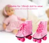 Modische Spielzeugzubehör-Puppen-Rollschuhschuhe für 18 Produktbild-Vorschau 4