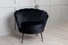 FURNLUX Sessel Calais Schwarz 83cm / Hauptfarbe: Schwarz / Produktbild-Vorschau 5