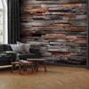 Vlies Fototapete - Cedar Smell (Grey and Brown) 300x210 cm Produktbild-Vorschau 1