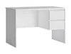 A white desk with two drawers on the right side, shown against a white background. Podgląd zdjęcia produktu