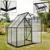 XMTECH hliníkový skleník 2,25² 125×180×195 cm vrátane Náhľad obrázku produktu 6