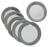 set di 6 piatti grigi Variant Ø27cm piatti grandi colorati Anteprima dell’immagine prodotto 2