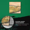 Coloray Uhr auf Leinwand 30x30 cm Wand Uhr Dekoration Produktbild-Vorschau 5