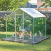 Wolierka dla kur 2x2x2 m z zamkiem bezpieczeństwa i Podgląd zdjęcia produktu 7