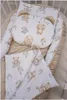Boho Bears & Cappuccino Soft Velvet 5-teiliges Set XXL Produktbild-Vorschau 2