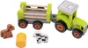 Jouéco Holztraktor Spielzeug mit Zubehör Bauernhof Produktbild-Vorschau 2