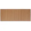 Tapis rectangulaire en bambou brun 150 x 200 cm Voir les images du produit 7