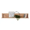 Homestyle4u Wohnwand Eiche Schrankwand Schwarz Anbauwand Produktbild-Vorschau 10
