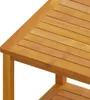 vidaXL Odkládací stolek z masivního dřeva akácie 45x45x45 Náhled obrázku produktu 5