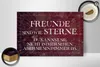 Holzschild Spruch 30x20cm Freunde sind wie Sterne Schild Produktbild-Vorschau 2