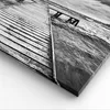 Bild auf Leinwand - Leinwandbild - Brücke Meer Welle - Produktbild-Vorschau 5