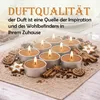 Bougies chauffe-plat parfumées - Pain d'épices - Lot de 54 Voir les images du produit 4