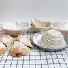 4 Stück Rund Leineneinsatz für Brot Gärkörbchen Produktbild-Vorschau 5
