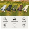 (Grau) Outdoor-Campingstuhl mit hoher Rückenlehne Produktbild-Vorschau 7