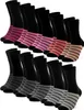 Occulto Damen Farbige Socken 10er Pack (Modell: Laura) Produktbild-Vorschau 1