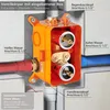 HOMELODY Regendusche Duschsystem mit Thermostat Unterputz Produktbild-Vorschau 3
