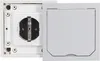 ABL Einbau Schuko 1fach 1471460 Alu-Druckguss IP41 grau Produktbild-Vorschau 4