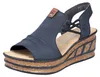 Rieker Riemchensandalette  Blau Produktbild-Vorschau 19