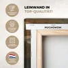 MuchoWow® - Leinwandbilder - Der bedrohte Schwan - Gemälde Produktbild-Vorschau 3