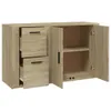 Maison Exclusive - Credenza Sonoma in rovere 100x33x59,5 cm Anteprima dell’immagine prodotto 7