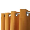 Verdunkelungsvorhang Ösen 140 x 175 cm Orange Vorhang Produktbild-Vorschau 3