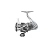 A silver and gray fishing reel is shown against a white background. Produktbild-Vorschau