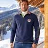 Nebulus Langarm Polo SECOND Herren, Camicia, Felpa, Polo, Anteprima dell’immagine prodotto 3