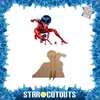 Ladybug Pappfigur Hockende Position - Miraculous Ladybug Produktbild-Vorschau 3