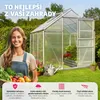 Polykarbonátový skleník s pozinkovanou konstrukcí Náhled obrázku produktu 5