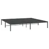 vidaXL Bettgestell Metall Schwarz 183x213 cm -  Betten & Produktbild-Vorschau 5
