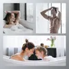 A collage of three images showing people enjoying baths and showers. Anteprima dell’immagine prodotto