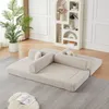 4-in-1 Chenille-Schlafsofa, verstellbare Rückenlehne, 4 Produktbild-Vorschau 12