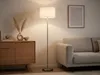 Design vloerlamp Series 4611 mat chroom met witte lampenkap Productafbeelding-voorbeeld 14