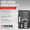 TECPO Steckschlüssel-Satz, 92-tlg., 1/4+3/8", Zoll Produktbild-Vorschau 6